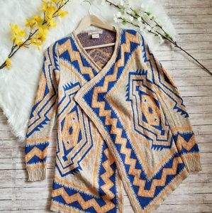 Flying Tomato | Aztec Print Cardigan